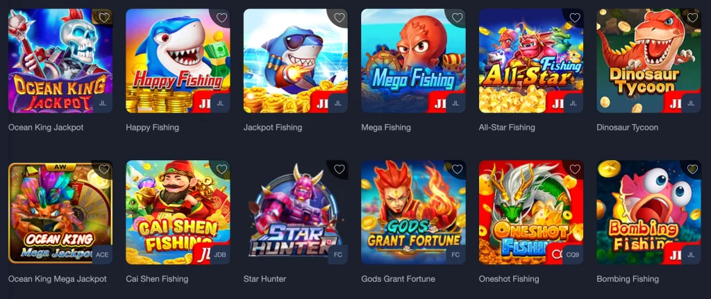 fishing games